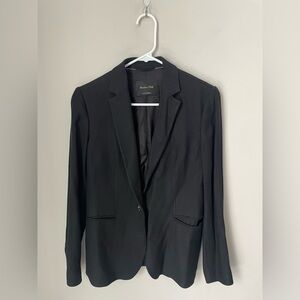 Massimo Dutti Black Blazer Size 8